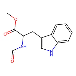N-甲酰色氨酸甲酯 structure