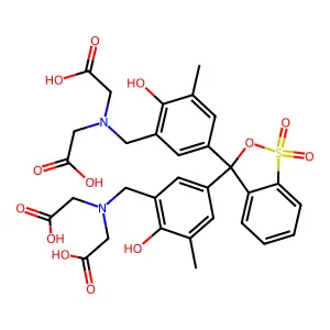 二甲酚橙 structure