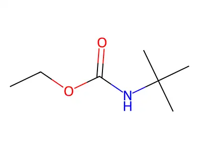 Ethyl N-tert-butylcarbamate structure