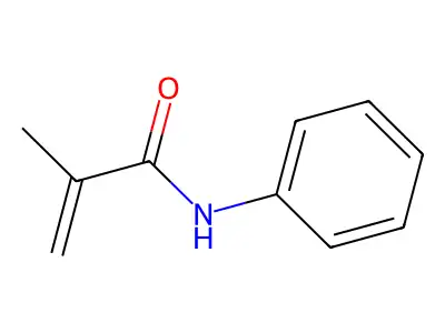 N-苯基甲基丙烯酰胺 structure