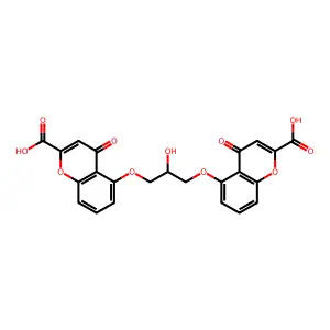 色甘酸 structure