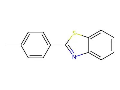 2-(4-Methylphenyl)-1,3-benzothiazole structure