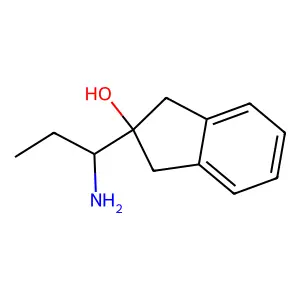 茚达雷司 structure
