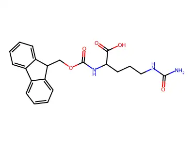 Fmoc-DL-citrulline structure