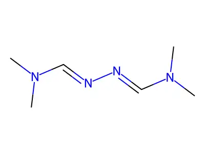 N,N'-Bis(dimethylaminomethylene)hydrazine structure