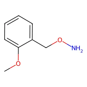 O-[(2-methoxyphenyl)methyl]hydroxylamine structure