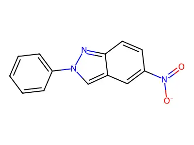 5-Nitro-2-phenylindazole structure