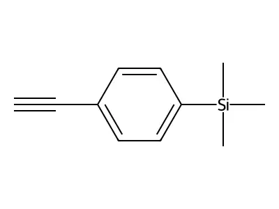 三甲基硅基乙炔基苯 structure