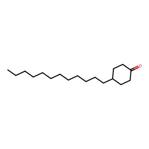 4-Dodecylcyclohexanone structure