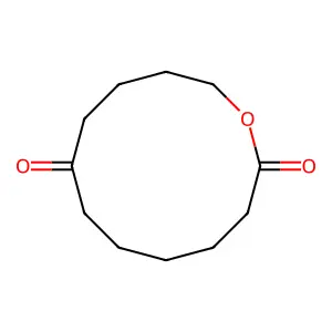 Oxacyclododecane-2,8-dione structure