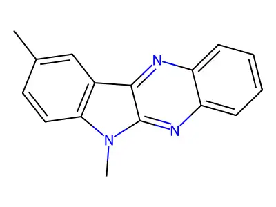 6,9-Dimethyl-6H-indolo[2,3-b]quinoxaline structure