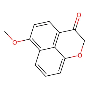 6-methoxybenzo[de]chromen-3(2H)-one structure