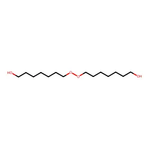 双(1-羟基庚基)过氧化物 structure