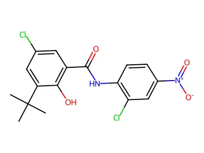 2-Nitro-1,3,4-thiadiazole structure
