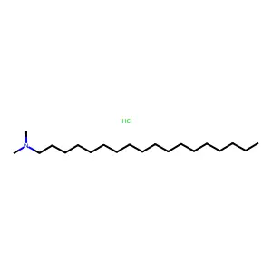 硬脂基二甲基氯化铵 structure