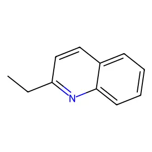 2-Ethylquinoline structure