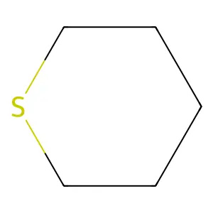 四氢噻喃 structure