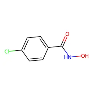 4-Chlorobenzenehydroxamic acid structure