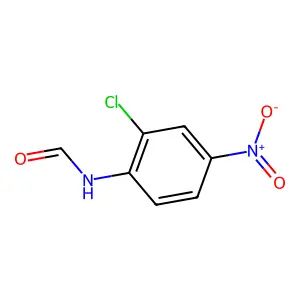N-(2-氯-4-硝基苯基)甲酰胺 structure