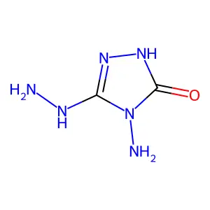 4-amino-3-hydrazinyl-1H-1,2,4-triazol-5-one structure