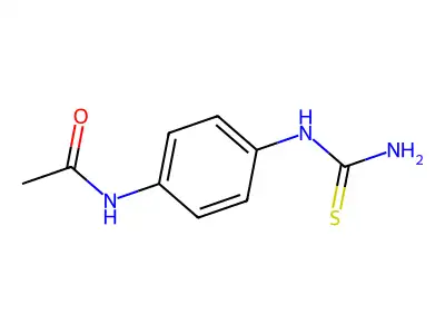 N-(4-Thioureido-phenyl)-acetamide structure