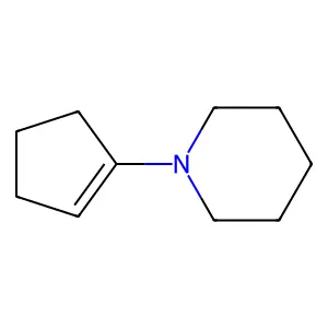 Piperidine, 1-(1-cyclopenten-1-yl)- structure