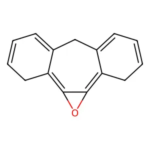 5H-dibenzo(a,d)cycloheptene-10,11-oxide structure