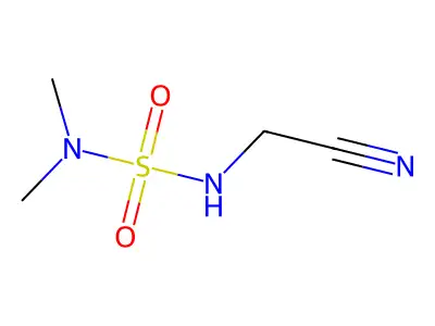 (Cyanomethyl)(dimethylsulfamoyl)amine structure