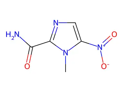 1H-Imidazole-2-carboxamide, 1-methyl-5-nitro- structure