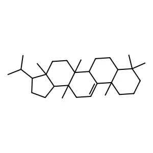 羊齿烯 structure