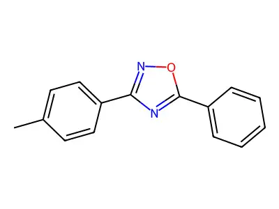 3-(4-Methylphenyl)-5-phenyl-1,2,4-oxadiazole structure