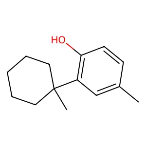2-(1-甲基环己基)-4-甲基苯酚 structure