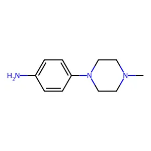 4-(4-甲基-1-哌嗪基)苯胺 structure