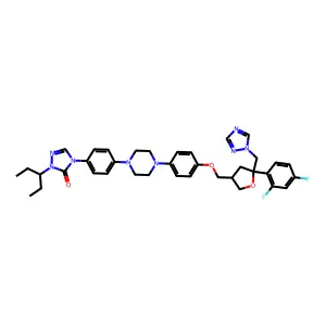 Posaconazole Impurity O structure