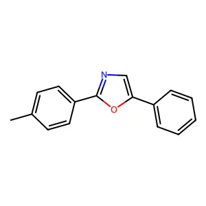 Oxazole, 2-(4-methylphenyl)-5-phenyl- structure