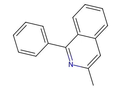 3-Methyl-1-phenylisoquinoline structure