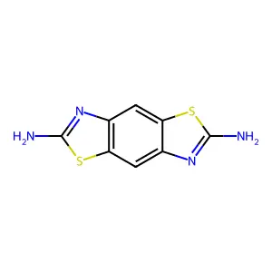 [1,3]Thiazolo[5,4-f][1,3]benzothiazole-2,6-diamine structure