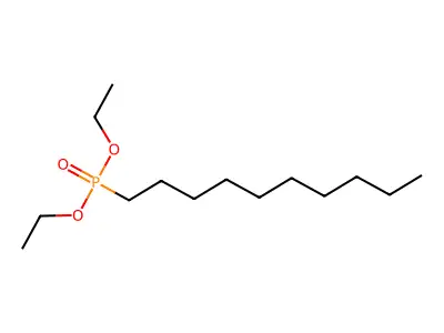 Diethyl decylphosphonate structure