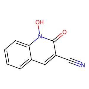 1-Hydroxy-2-oxoquinoline-3-carbonitrile structure