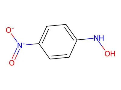 4-Nitrophenylhydroxylamine structure