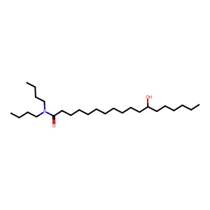 N,N-二丁基-12-羟基十八烷-1-酰胺 structure
