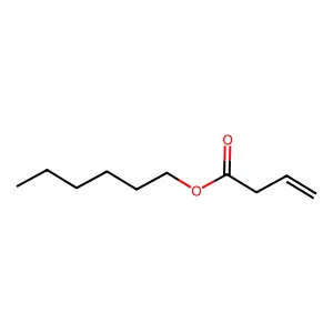 3-Butenoic acid, hexyl ester structure