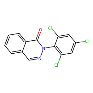 2-(2,4,6-trichlorophenyl)-1(2H)-phthalazinone structure