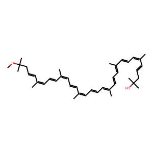 1'-Methoxy-3,3',4,4'-tetradehydro-1,1',2,2'-tetrahydro-psi,psi-caroten-1-ol structure