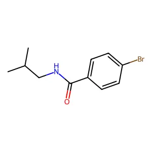 4-溴-N-异丁基苯甲酰胺 structure