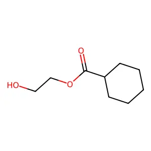 2-羟乙基环己烷甲酸酯 structure