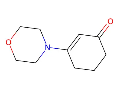 3-Morpholin-4-ylcyclohex-2-en-1-one structure