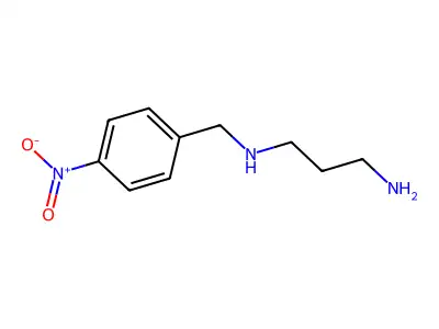 N1-(4-nitrobenzyl)propane-1,3-diamine structure