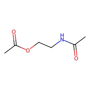 2-乙酰氨基乙基乙酸酯 structure