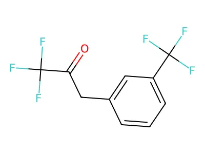 1,1,1-Trifluoro-3-[3-(trifluoromethyl)phenyl]propan-2-one structure